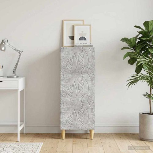 Служебен шкаф Бетонно сиво 33 x 34,5 x 90 см