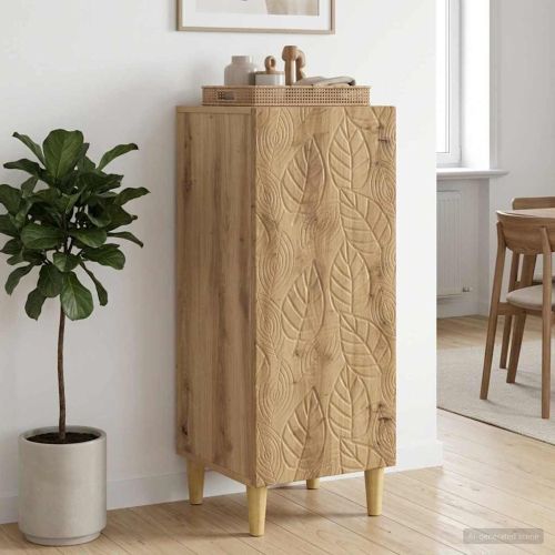 Служебен шкаф Дъб артизан 33 x 34,5 x 90 см Инженерна дървесина