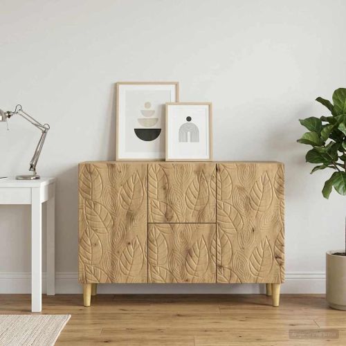 Служебен шкаф Дъб артизан 89 x 34,5 x 60 см Инженерна дървесина