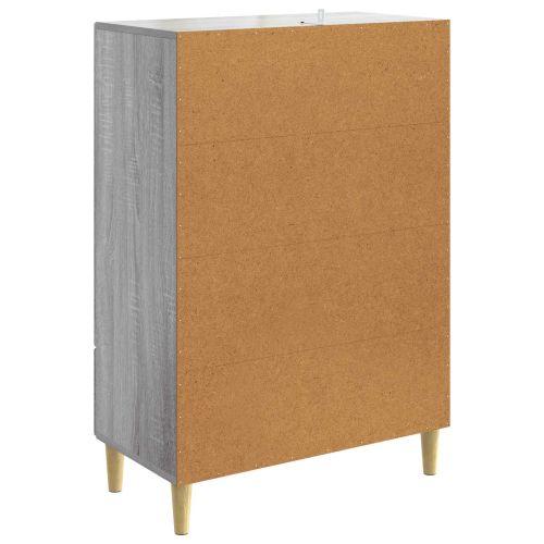 Служебен шкаф Сив Сонома 66 х 34,5 х 95 см Инженерна дървесина