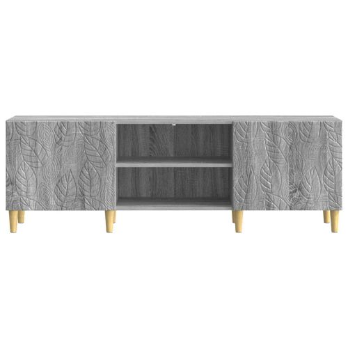 ТВ шкаф 150 x 31 x 50 см Сив Сонома Инженерна дървесина