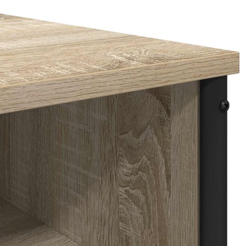 Тоалетка с рафт Дъб сонома 81 x 40 x 131 см Инженерна дървесина