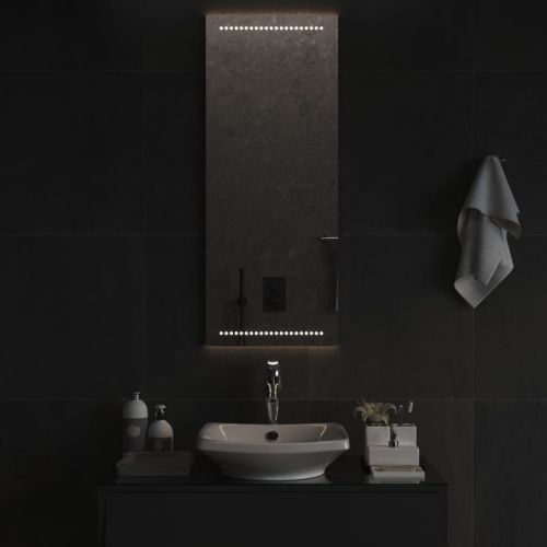LED огледало за баня, 40x100 см