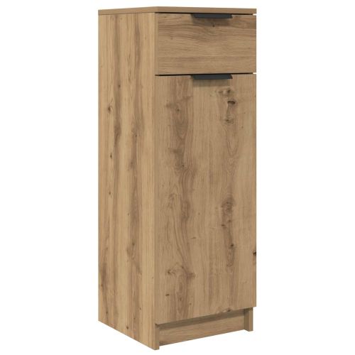 Комплект мебели за баня 4 бр. Дъб 64,5 x 33,5 x 59 см