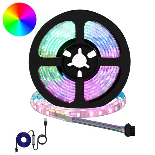LED лента 12 pcs Черен и прозрачен 1700 мм Мед и пластмаса