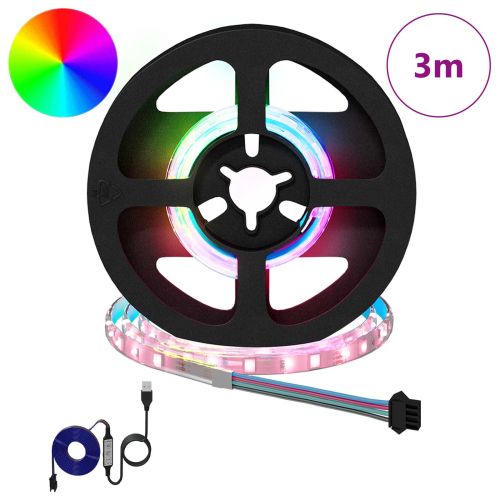 LED лента 12 pcs Черен и прозрачен 250 mm Мед и пластмаса