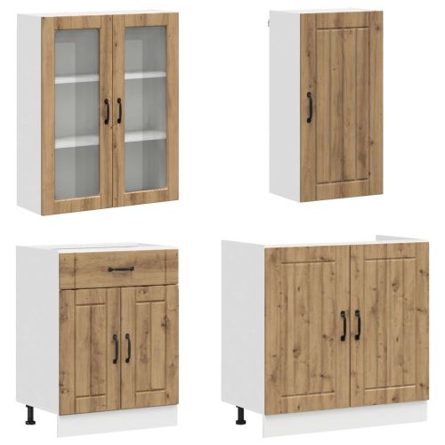 Кухненски единица LUCCA 8 pcs Дъб артизан Инженерна дървесина