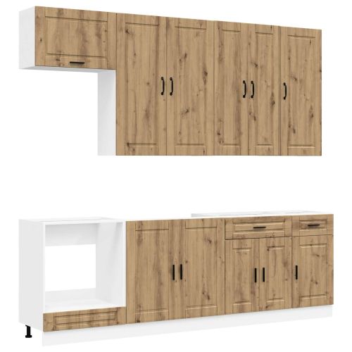 Кухненски единица PORTO 8 pcs Дъб артизан Инженерна дървесина