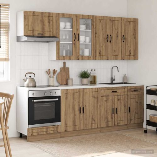 Кухненски единица PORTO 8 pcs Дъб артизан Инженерна дървесина