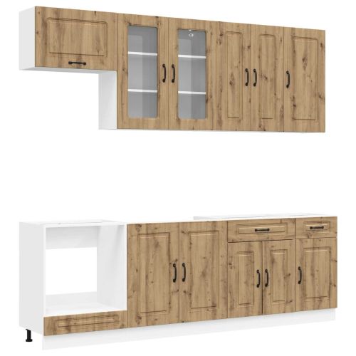 Кухненски единица KALMAR 8 pcs Дъб артизан Инженерна дървесина