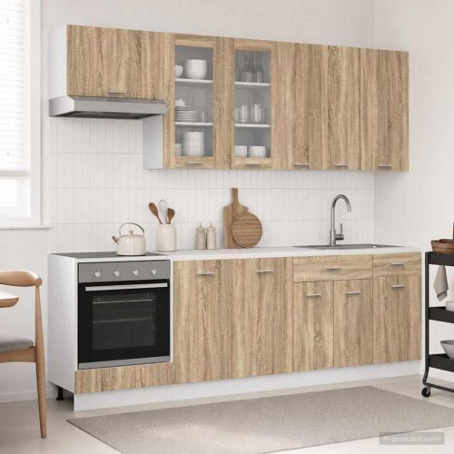 Кухненски единица LYON 8 pcs Дъб сонома Инженерна дървесина