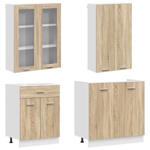 Кухненски единица LYON 8 pcs Дъб сонома Инженерна дървесина