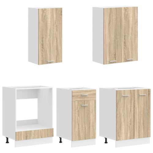 Кухненски единица LYON 5 pcs Дъб сонома Инженерна дървесина