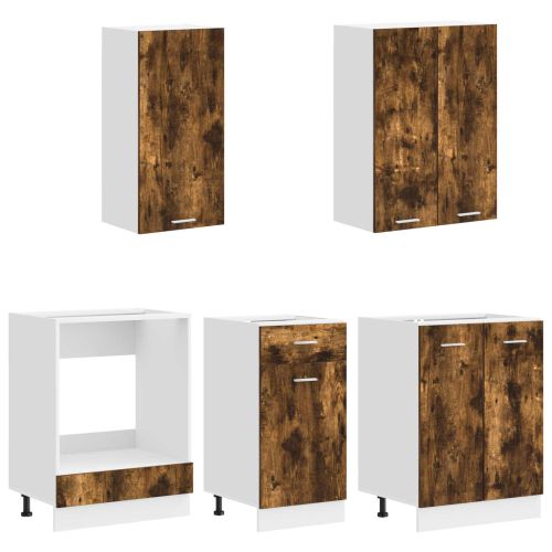 Кухненски единица LYON 5 pcs Опушен дъб Инженерна дървесина