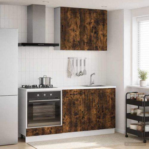 Кухненски единица KALMAR 5 pcs Опушен дъб Инженерна дървесина