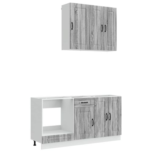 Кухненски единица KALMAR 5 pcs Сив Сонома Инженерна дървесина