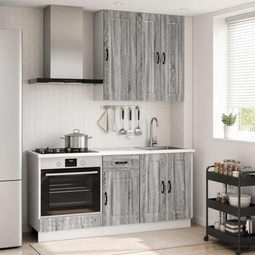 Кухненски единица KALMAR 5 pcs Сив Сонома Инженерна дървесина