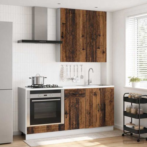 Кухненски единица KALMAR 5 pcs Старо дърво Инженерна дървесина
