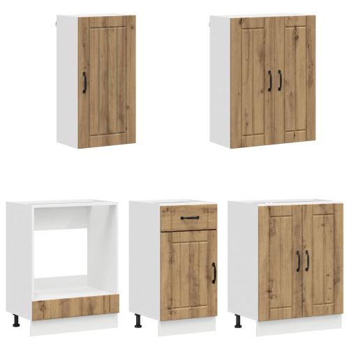 Кухненски единица LUCCA 5 pcs Дъб артизан Инженерна дървесина