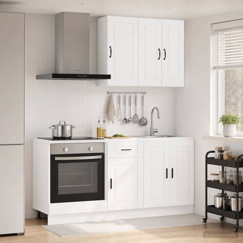 Кухненски единица PORTO 5 pcs Бяло Инженерна дървесина