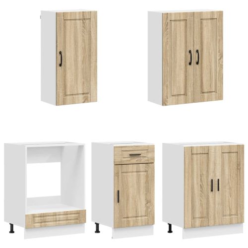 Кухненски единица PORTO 5 pcs Дъб сонома Инженерна дървесина