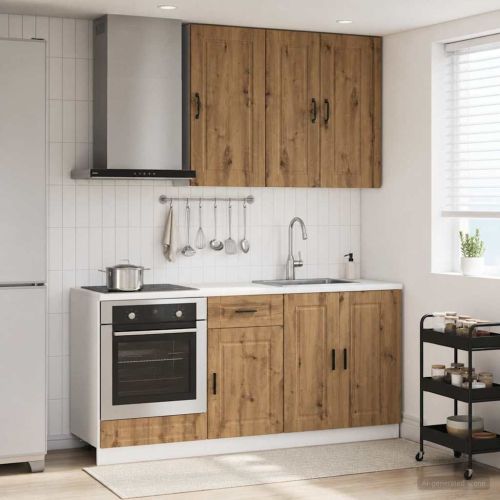Кухненски единица PORTO 5 pcs Дъб артизан Инженерна дървесина