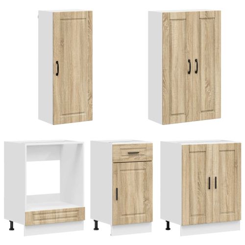 Кухненски единица PORTO 5 pcs Дъб сонома Инженерна дървесина