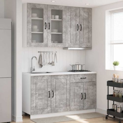 Кухненски единица KALMAR 4 pcs Бетонно сиво Инженерна дървесина