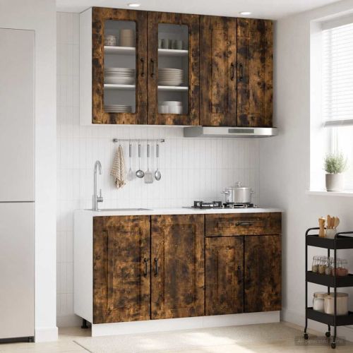 Кухненски единица KALMAR 4 pcs Опушен дъб Инженерна дървесина