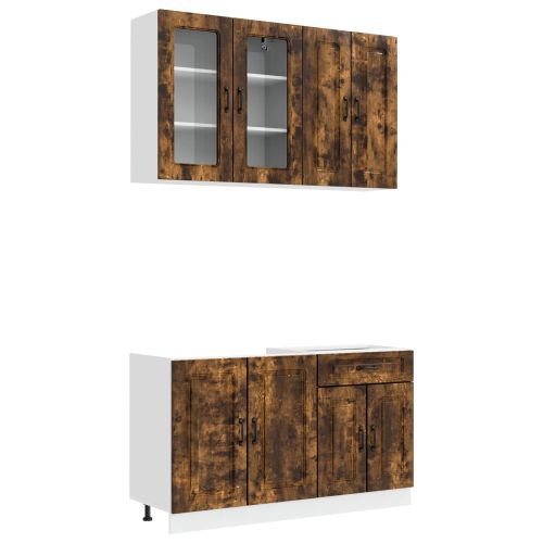 Кухненски единица KALMAR 4 pcs Опушен дъб Инженерна дървесина