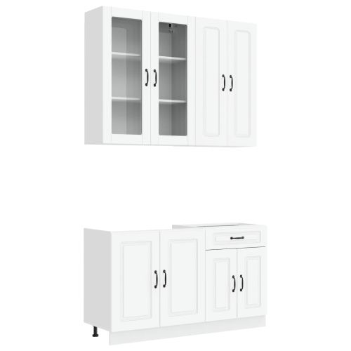 Кухненски единица KALMAR 4 pcs Бяло Инженерна дървесина