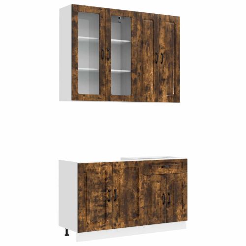 Кухненски единица KALMAR 4 pcs Опушен дъб Инженерна дървесина