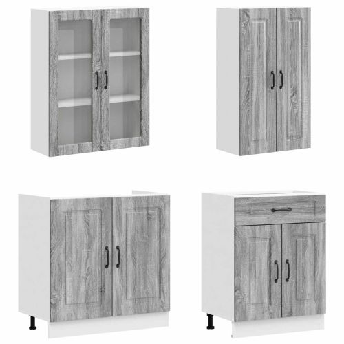 Кухненски единица KALMAR 4 pcs Сив Сонома Инженерна дървесина