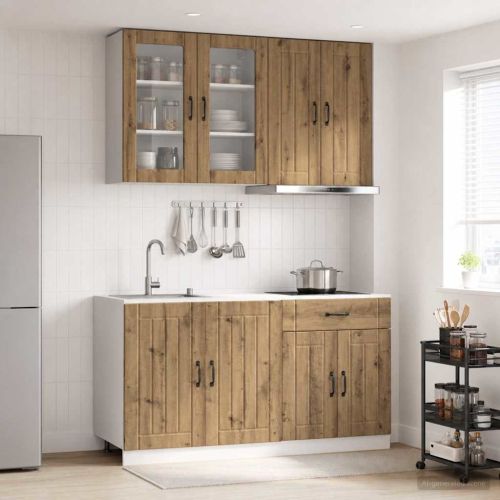 Кухненски единица LUCCA 4 pcs Дъб артизан Инженерна дървесина