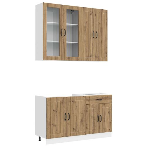 Кухненски единица LUCCA 4 pcs Дъб артизан Инженерна дървесина