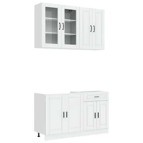Кухненски единица PORTO 4 pcs Бял гланц Инженерна дървесина