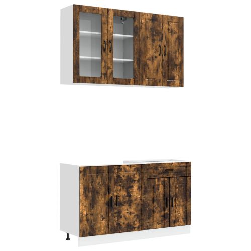 Кухненски единица PORTO 4 pcs Опушен дъб Инженерна дървесина