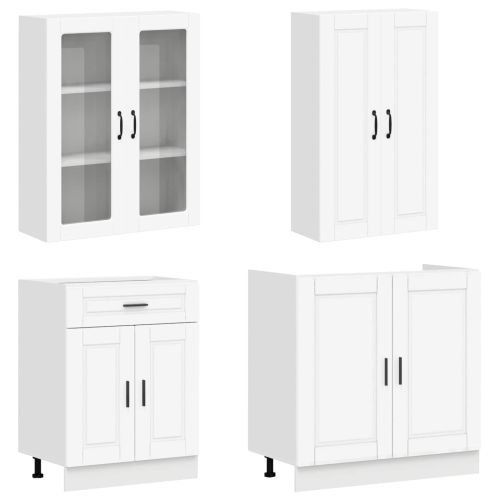Кухненски единица PORTO 4 pcs Бяло Инженерна дървесина
