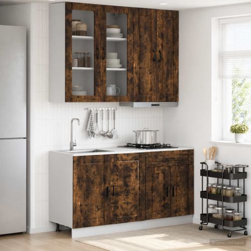 Кухненски единица PORTO 4 pcs Опушен дъб Инженерна дървесина