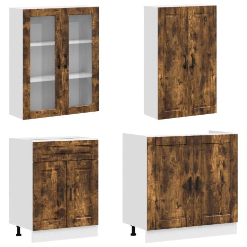 Кухненски единица PORTO 4 pcs Опушен дъб Инженерна дървесина