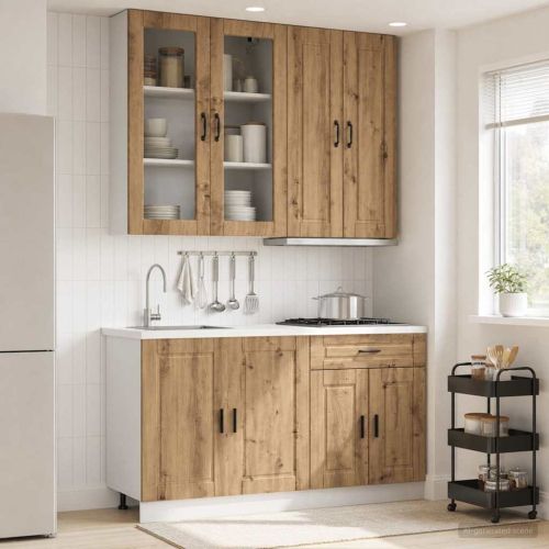 Кухненски единица PORTO 4 pcs Дъб артизан Инженерна дървесина