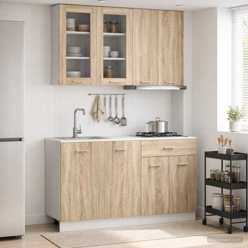 Кухненски единица LYON 4 pcs Дъб сонома Инженерна дървесина