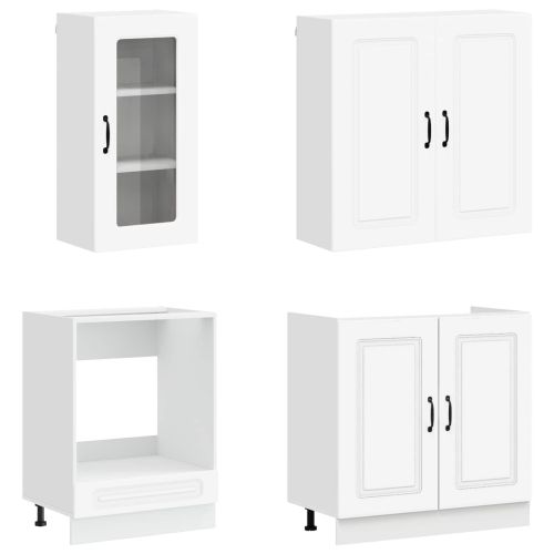 Кухненски единица KALMAR 8 pcs Бяло Инженерна дървесина
