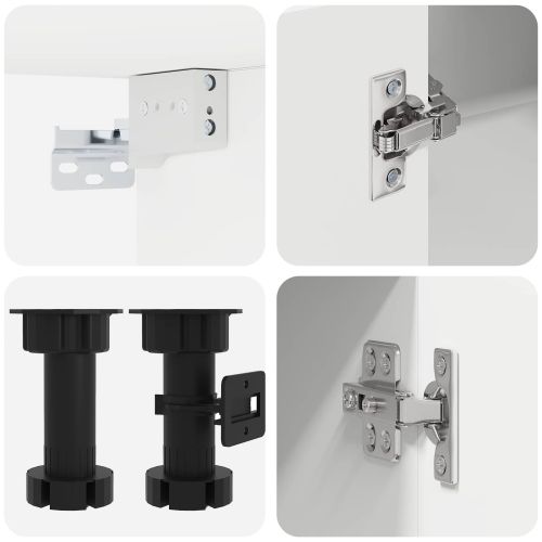 Кухненски единица KALMAR 8 pcs Бяло Инженерна дървесина