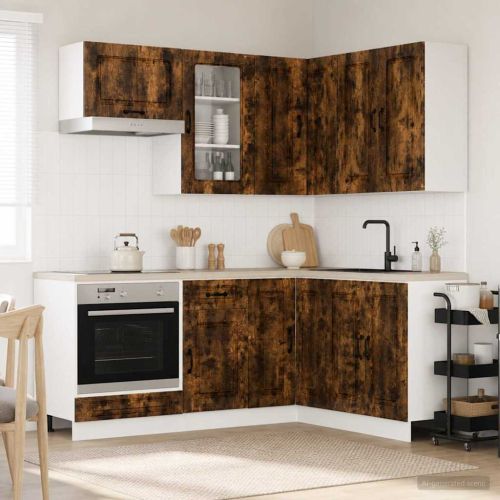 Кухненски единица KALMAR 8 pcs Опушен дъб Инженерна дървесина
