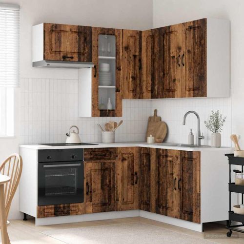 Кухненски единица KALMAR 8 pcs Старо дърво Инженерна дървесина