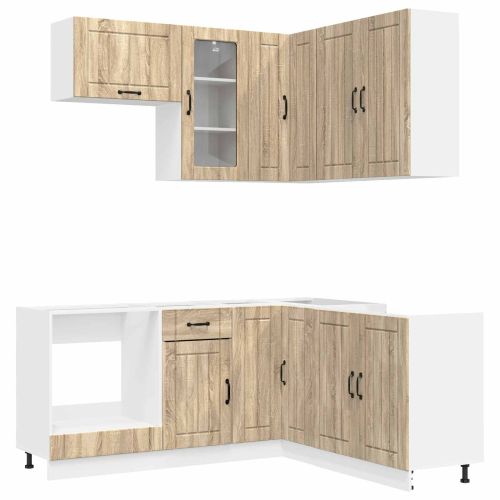 Кухненски единица LUCCA 8 pcs Дъб сонома Инженерна дървесина
