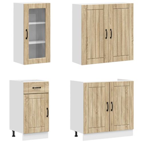 Кухненски единица LUCCA 8 pcs Дъб сонома Инженерна дървесина