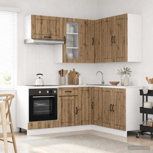 Кухненски единица LUCCA 8 pcs Дъб артизан Инженерна дървесина