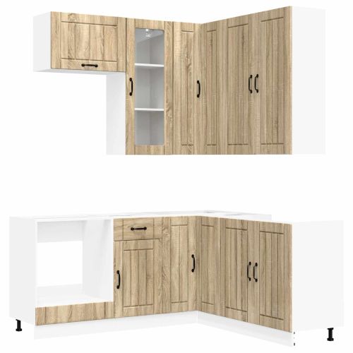 Кухненски единица LUCCA 8 pcs Дъб сонома Инженерна дървесина